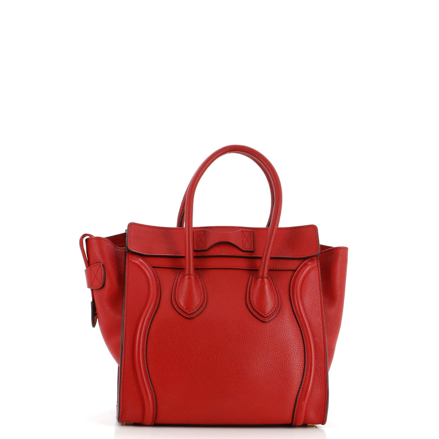 セリーヌ ラゲッジバッグ グレイニーレザー マイクロ