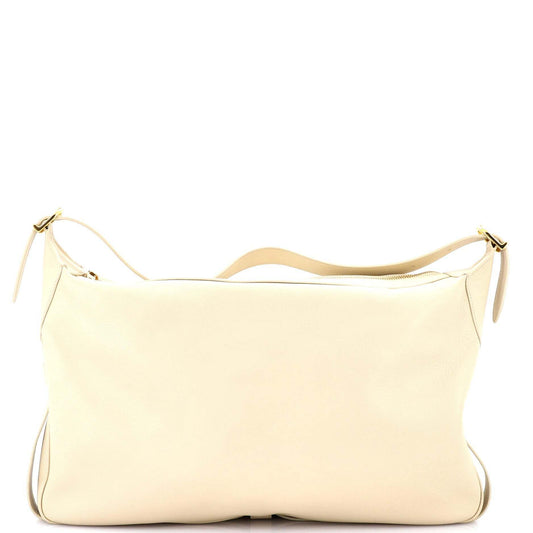 セリーヌ ロミー ショルダーバッグ レザー ラージ