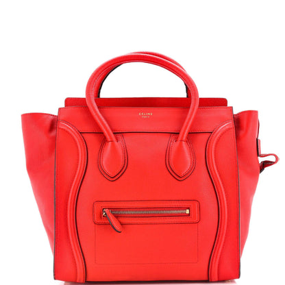 セリーヌ ラゲッジバッグ グレイニーレザー ミニ