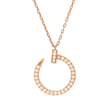 CARTIERジュスト アン クル ネックレス イエロー ゴールド