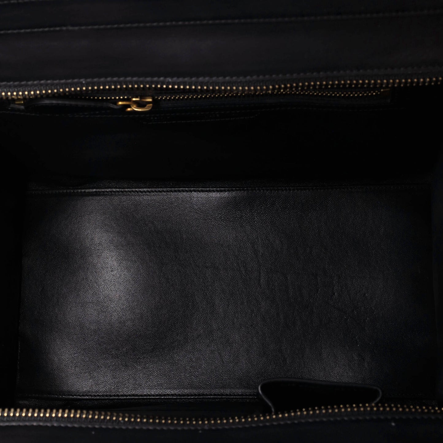 セリーヌ ラゲッジバッグ プリントテキスタイル＆レザー ミニ