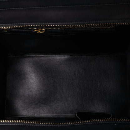 セリーヌ ラゲッジバッグ プリントテキスタイル＆レザー ミニ