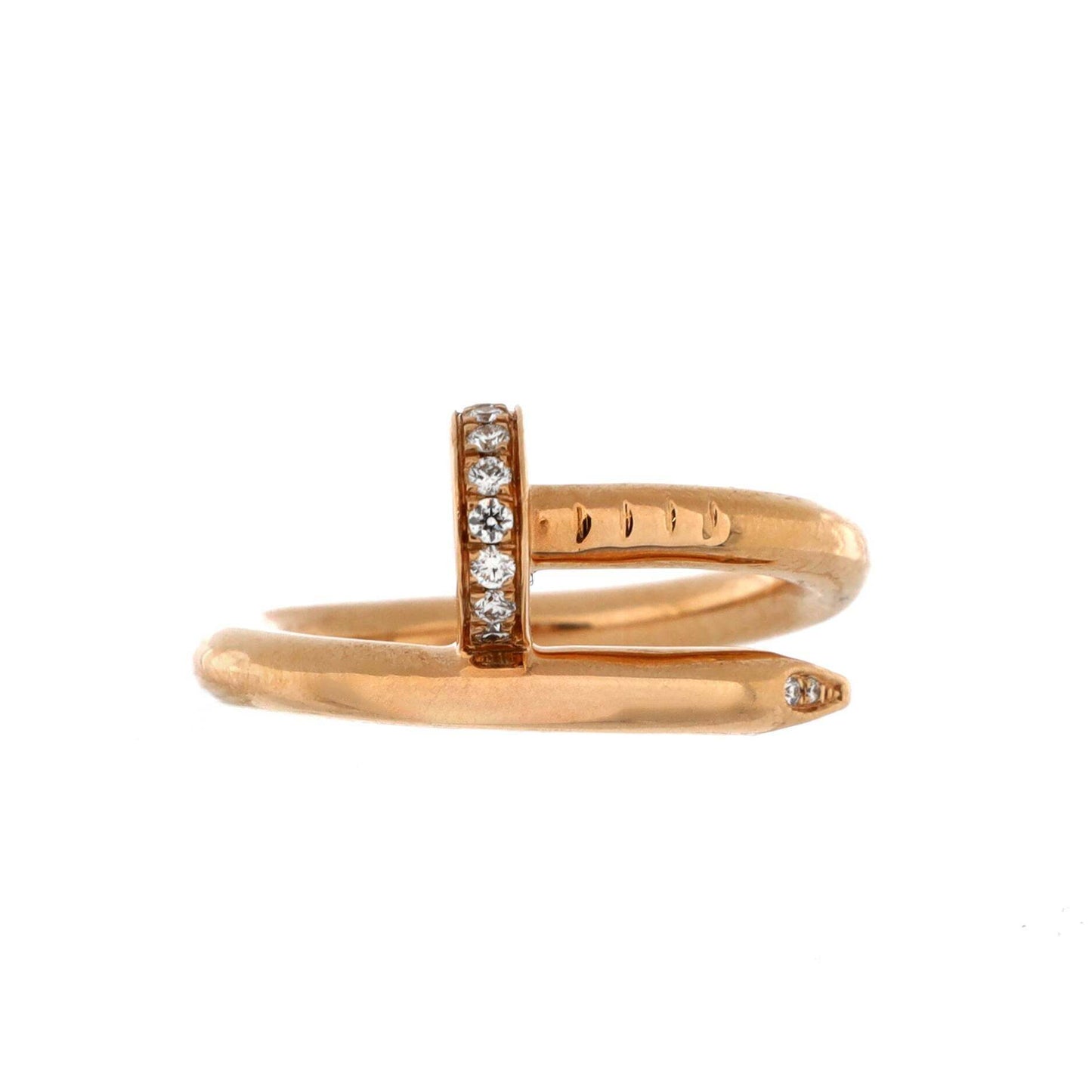 CARTIERジュスト アンクルリング ローズゴールド