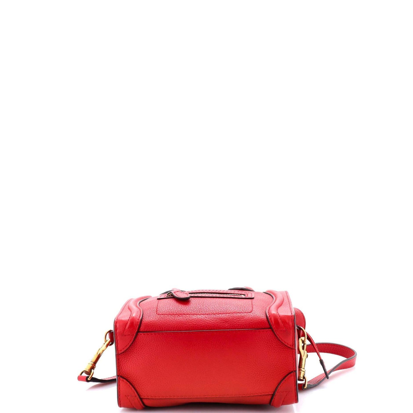 セリーヌ ラゲッジバッグ グレイニーレザー ナノ