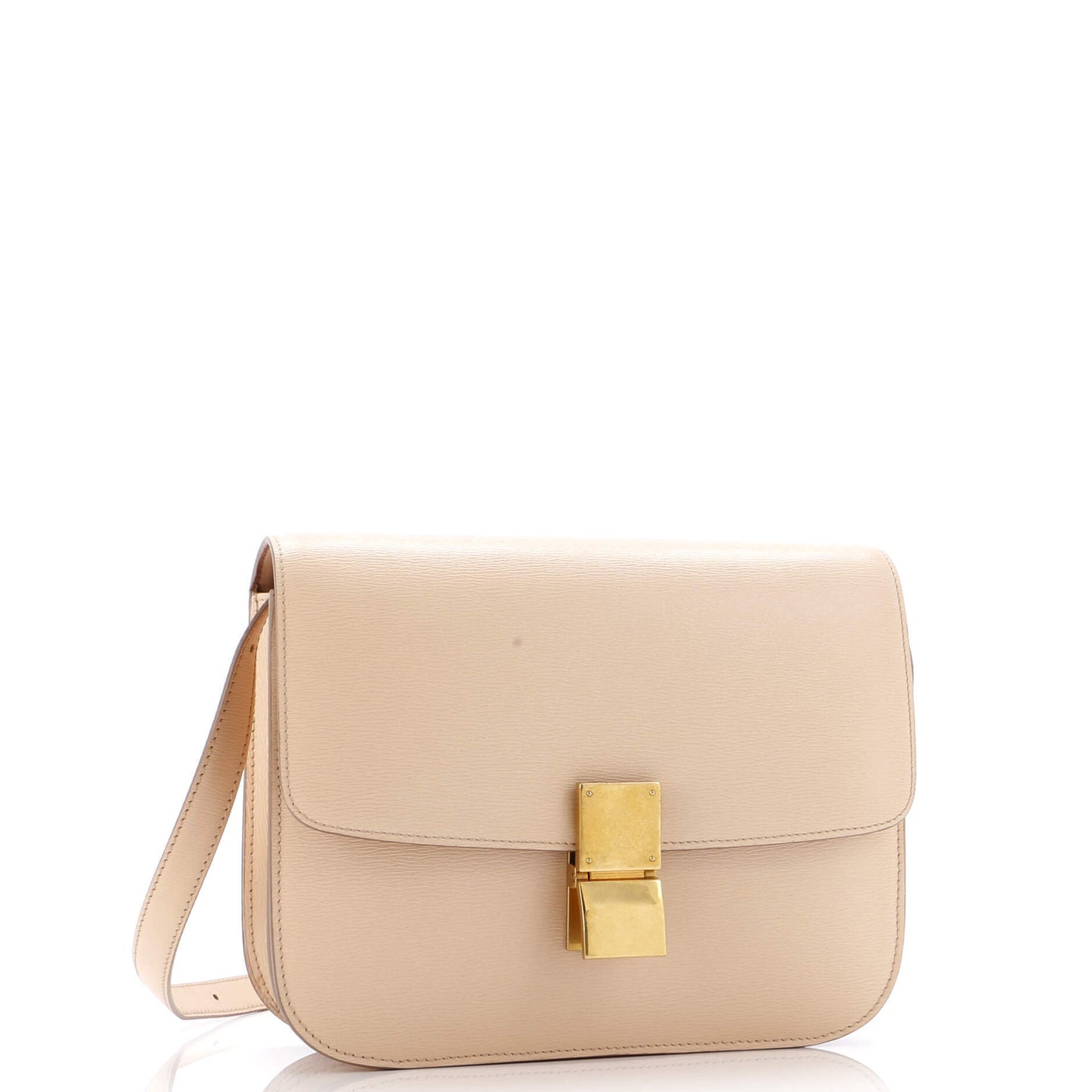 セリーヌ クラシック ボックスバッグ グレイニーレザー ミディアム