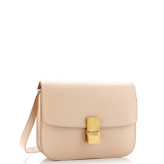 セリーヌ クラシック ボックスバッグ グレイニーレザー ミディアム