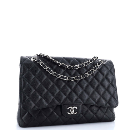 CHANELキャビアスキン マキシ