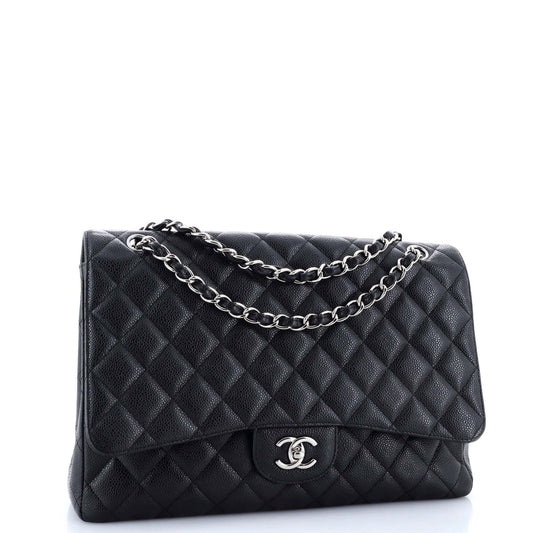 CHANELキャビアスキン マキシ