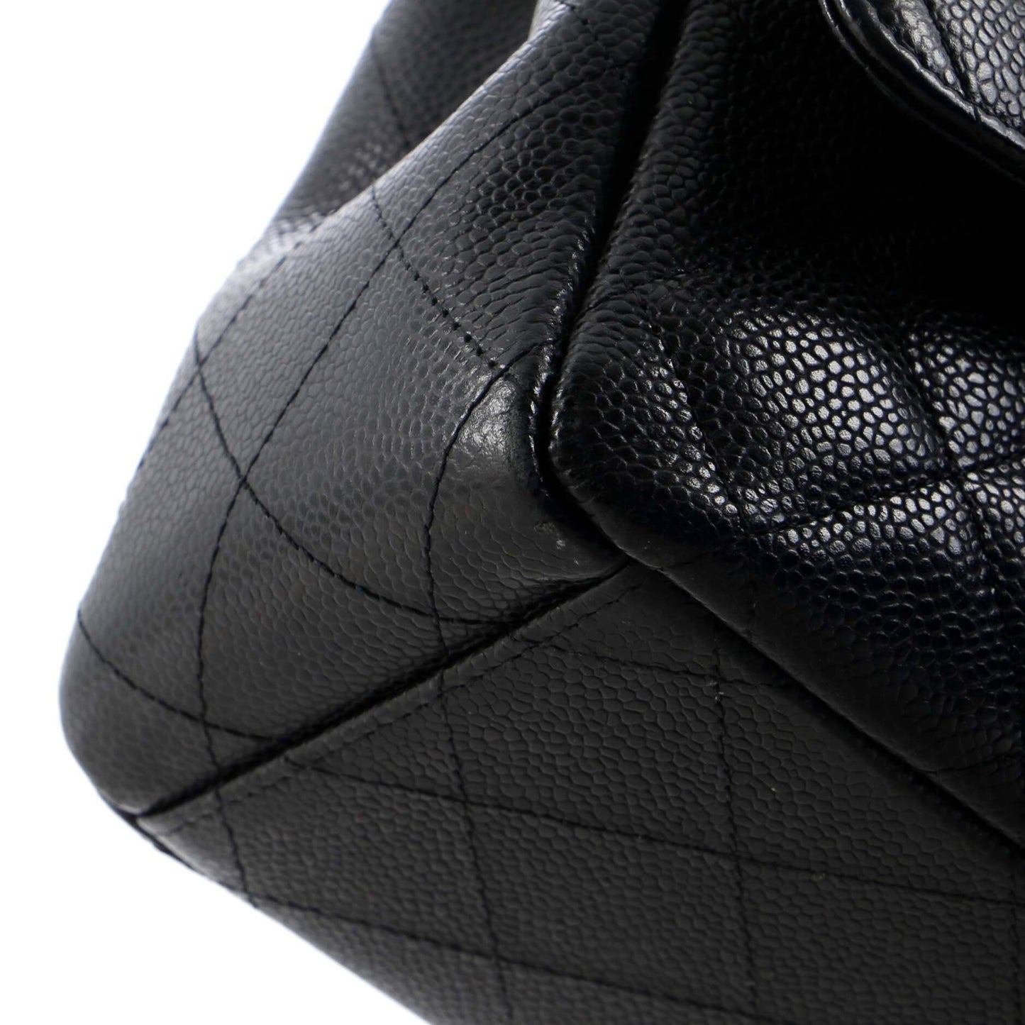 CHANELキャビアスキン ショルダーバッグ