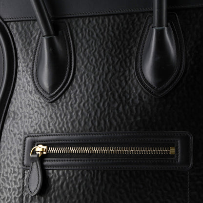 セリーヌ ラゲッジバッグ グレイニーレザー ミニ