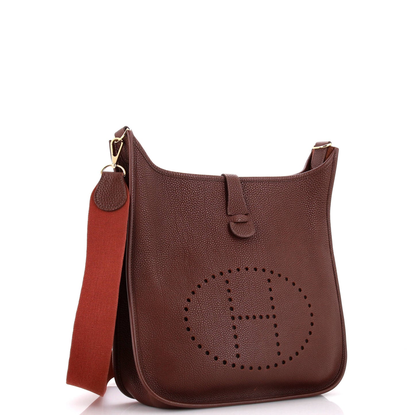 HERMESエヴリン・ エブリン クレマンス GM 赤茶