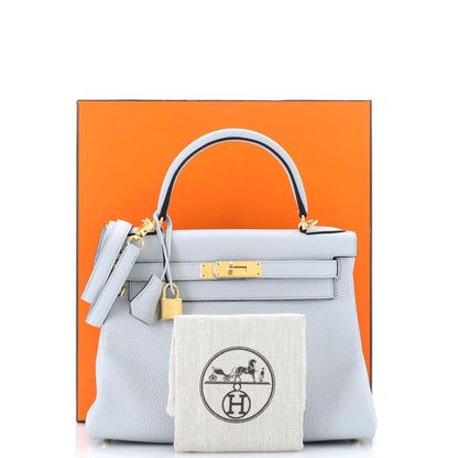 エルメス ケリー ブルークレマンス 28