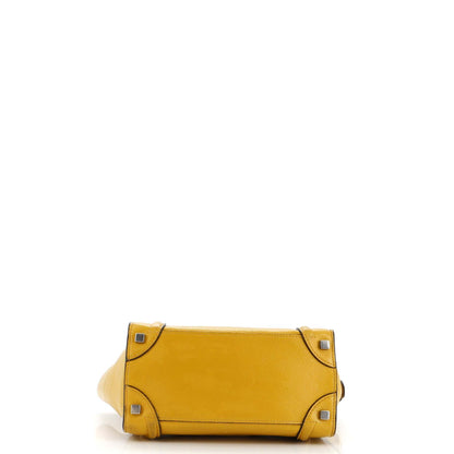 セリーヌ ラゲッジバッグ グレイニーレザー マイクロ