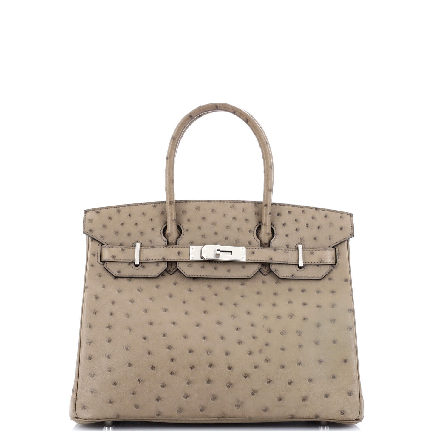 HERMESバーキン ブラウン オーストリッチ 30