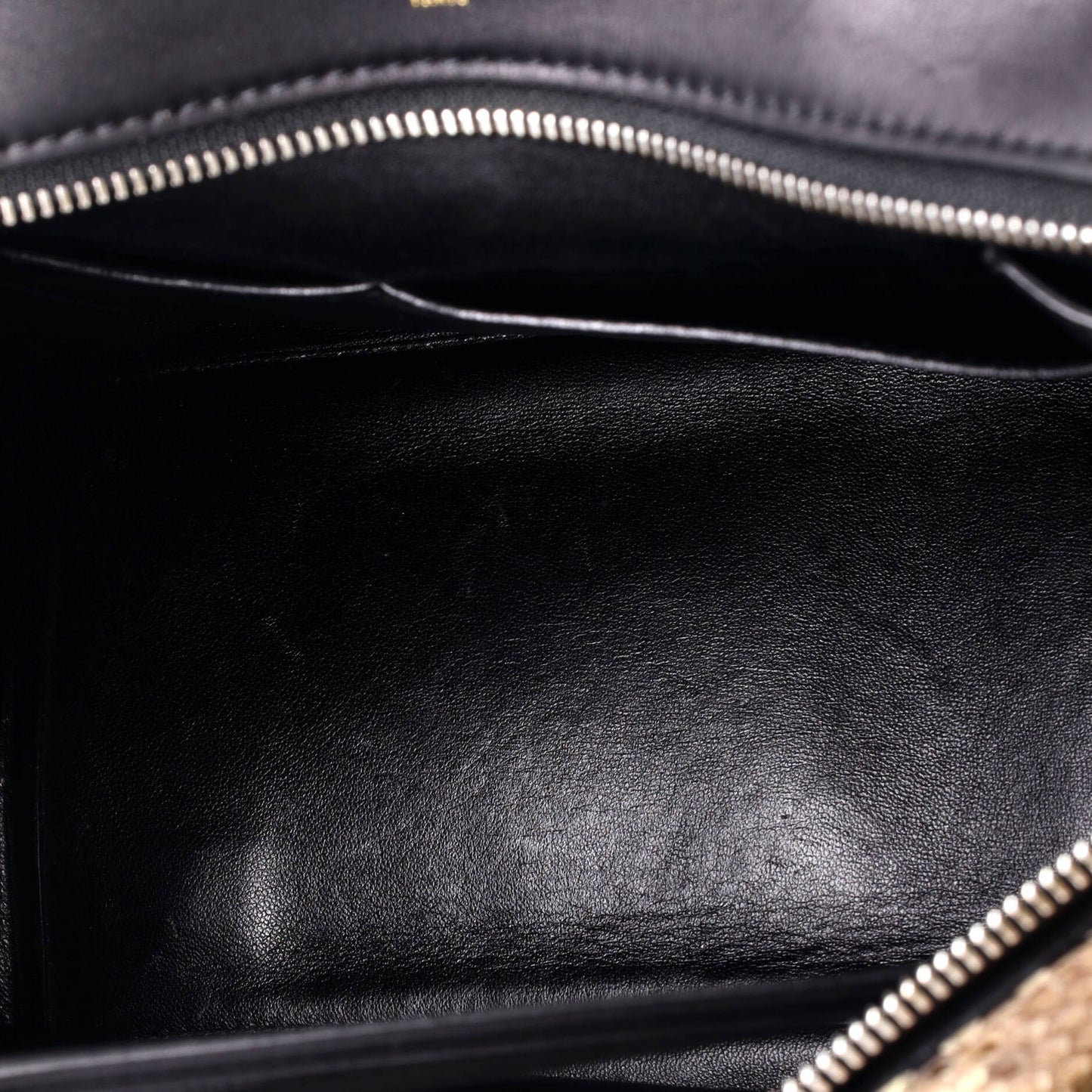 セリーヌ エッジバッグ パイソン＆レザー ミディアム