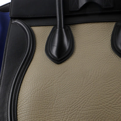 セリーヌ トリコロール ラゲッジバッグ レザー ミニ