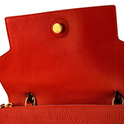 セリーヌ ベルトバッグ テクスチャードレザー ミディアム