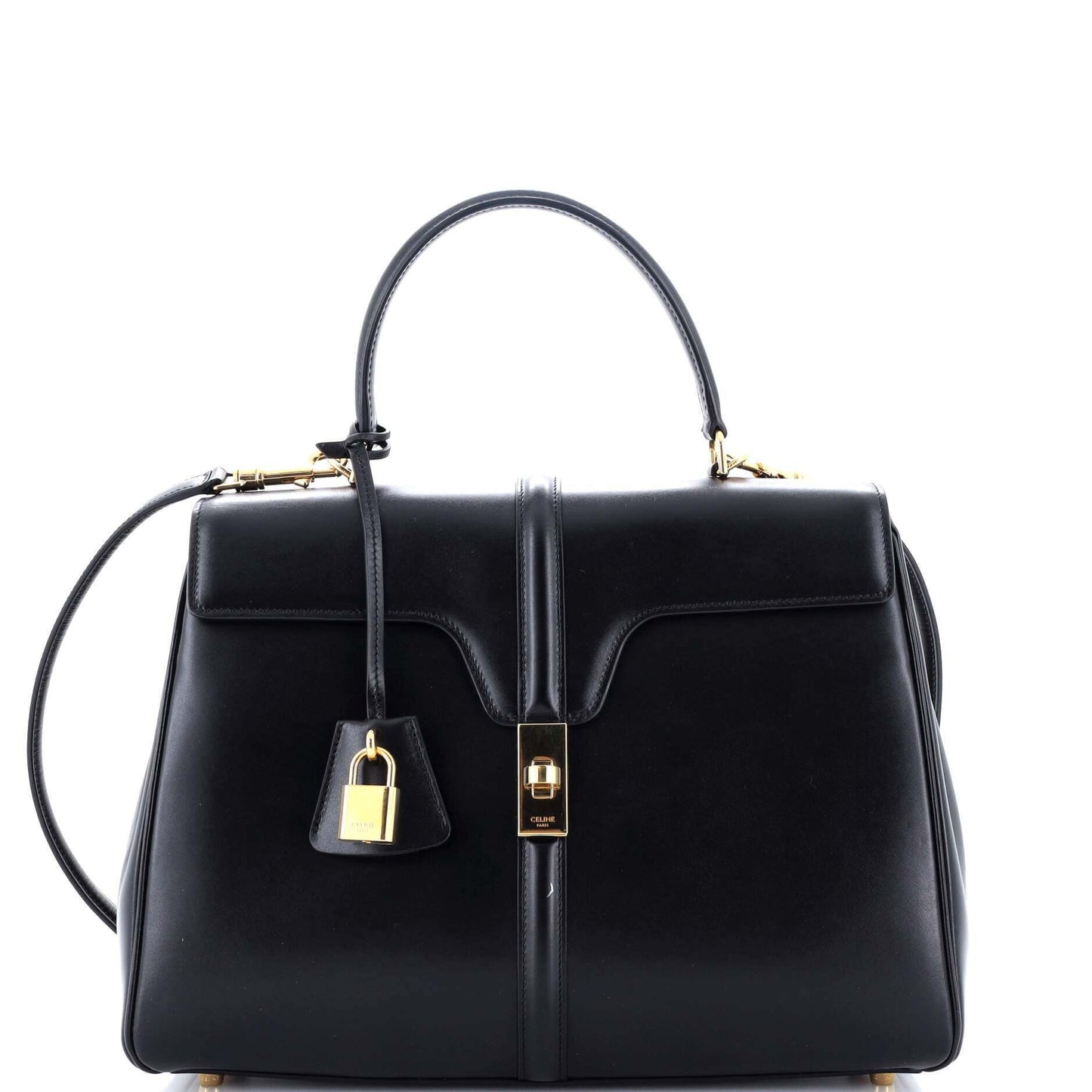 セリーヌ 16インチ トップハンドルバッグ スムースカーフスキン ミディアム