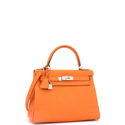 HERMESケリー オレンジクレマンス 28