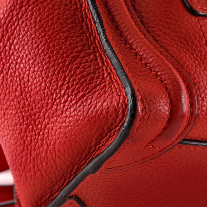 セリーヌ ラゲッジバッグ グレイニーレザー ナノ