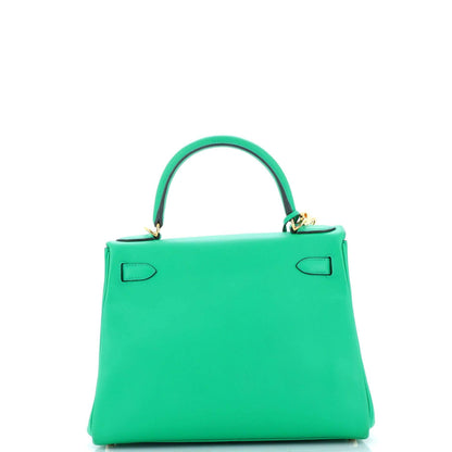 HERMESケリー グリーン エバーカラー 28