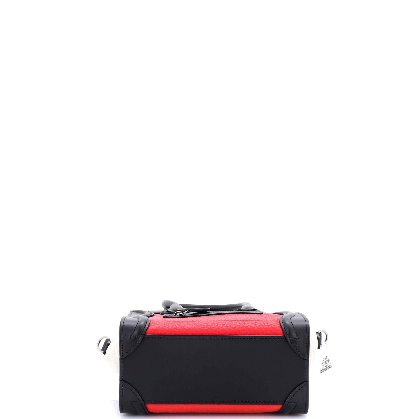 セリーヌ トリコロール ラゲッジバッグ レザー ナノ