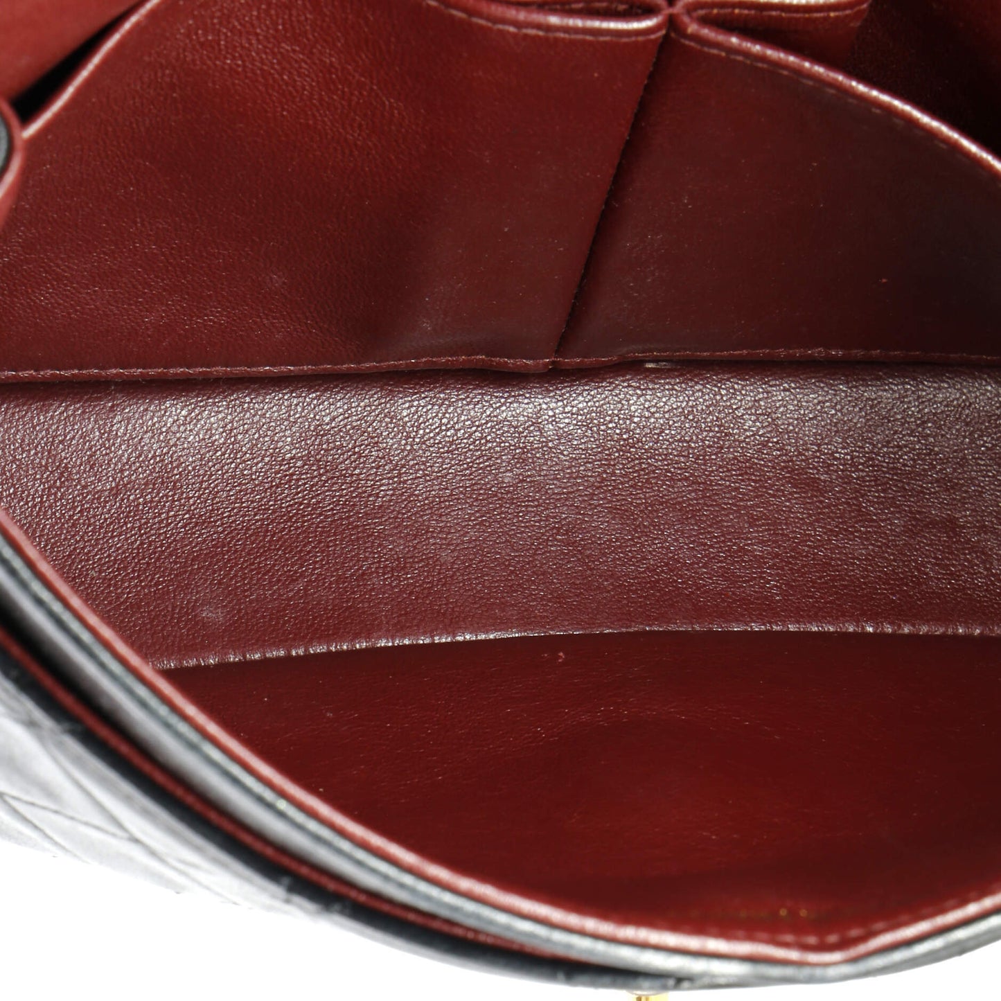 シャネル ダブルフラップ ラムスキン