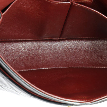 シャネル ダブルフラップ ラムスキン