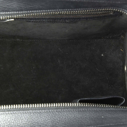 セリーヌ ラゲッジバッグ グレイニーレザー マイクロ