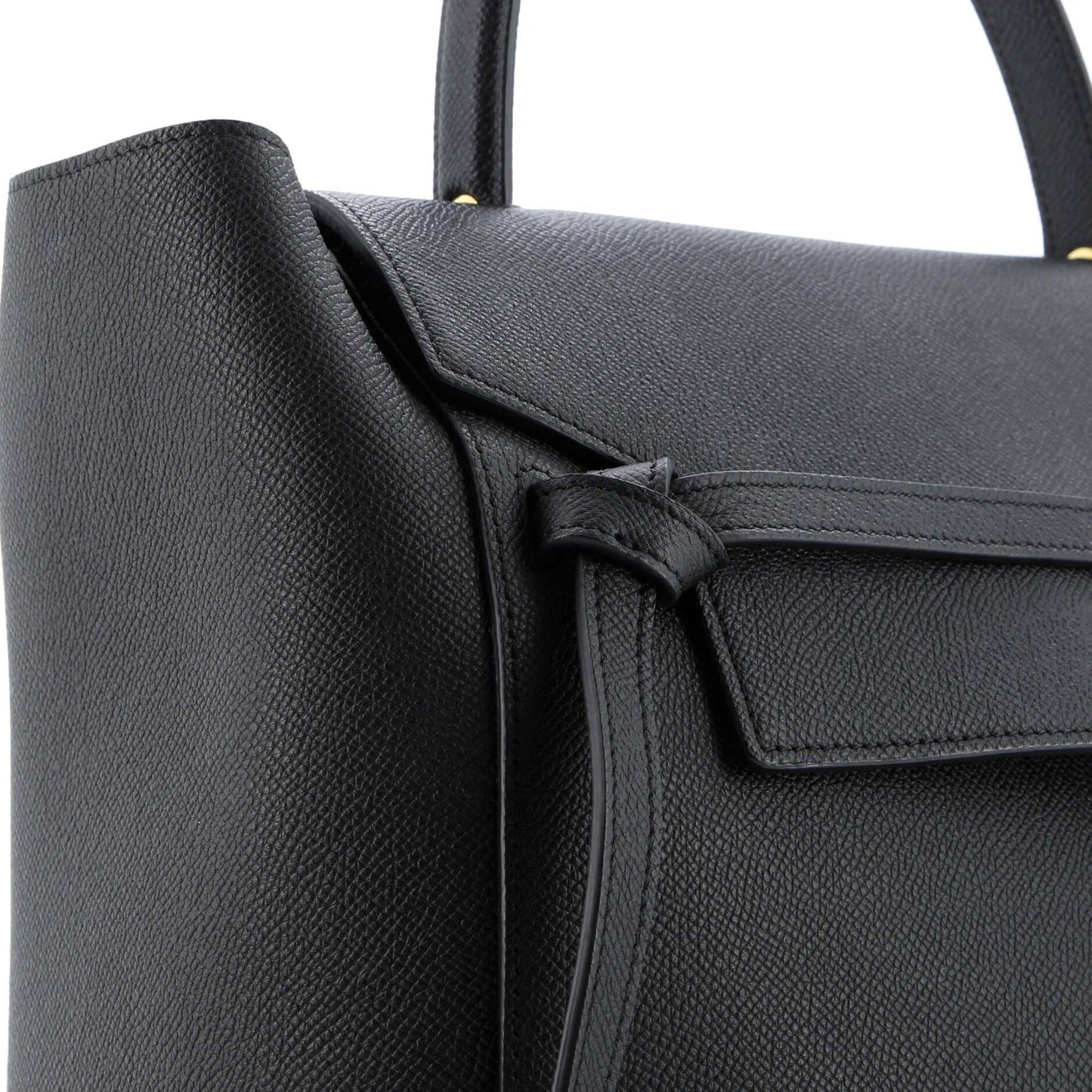 セリーヌ ベルトバッグ テクスチャードレザー ミニ