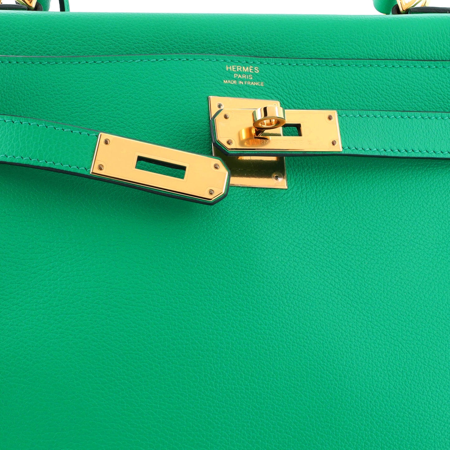 HERMESケリー グリーン エバーカラー 28