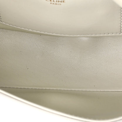 セリーヌ タブー クラッチ ストラップ付き スムースカーフスキン なし