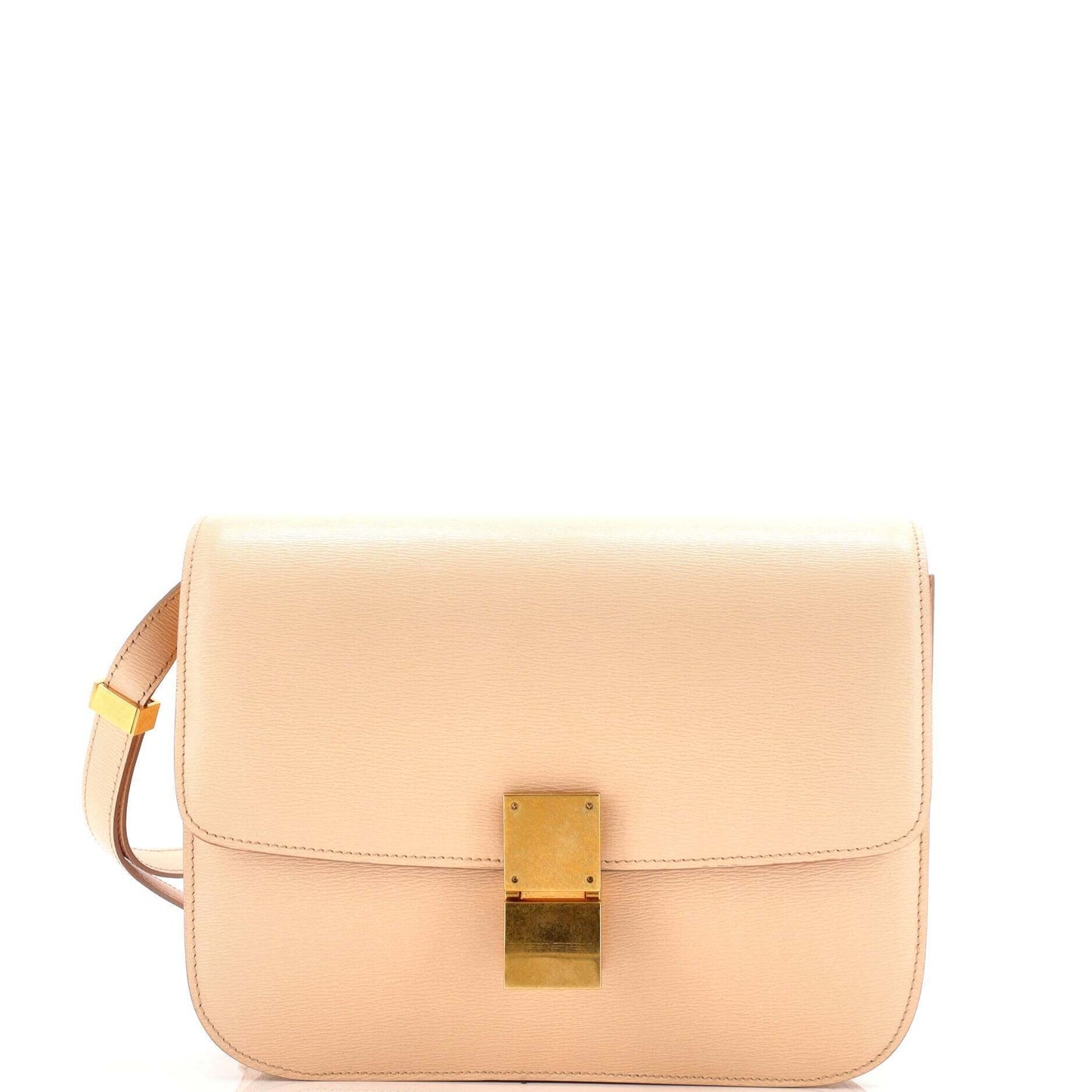 セリーヌ クラシック ボックスバッグ グレイニーレザー ミディアム