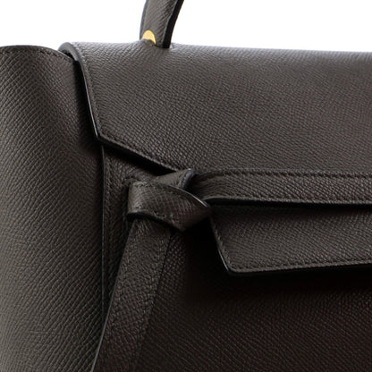 セリーヌ ベルトバッグ テクスチャードレザー マイクロ