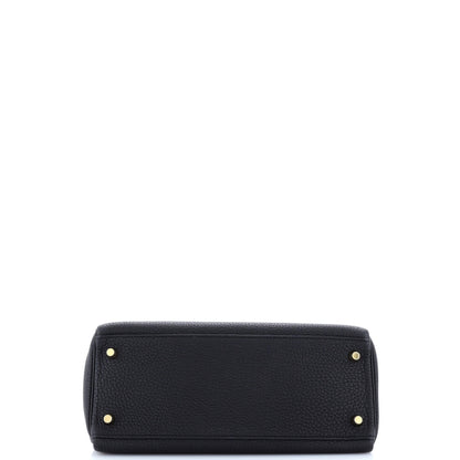 エルメス ケリー ブラック トゴ 28