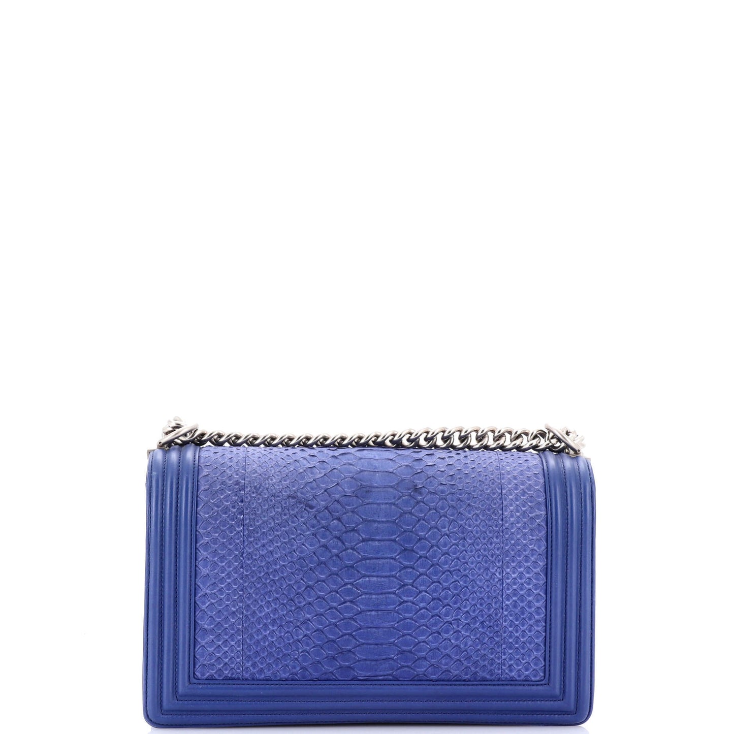 CHANEL ボーイズ パイソン ニューミディアム