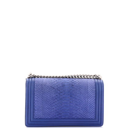 CHANEL ボーイズ パイソン ニューミディアム