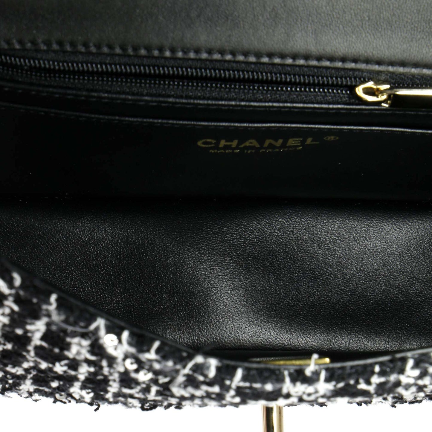 CHANEL ミニ ツイード ショルダーバッグ