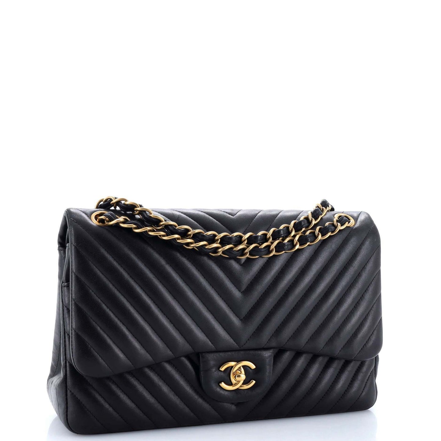 シャネル ラムスキンショルダーバッグ