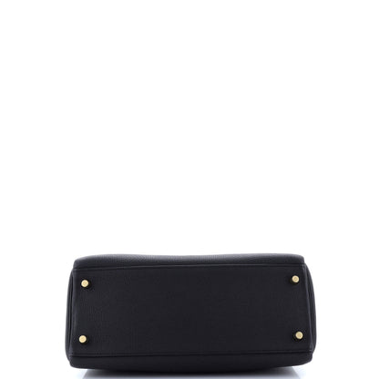 エルメス ケリー ブラック トゴ 28