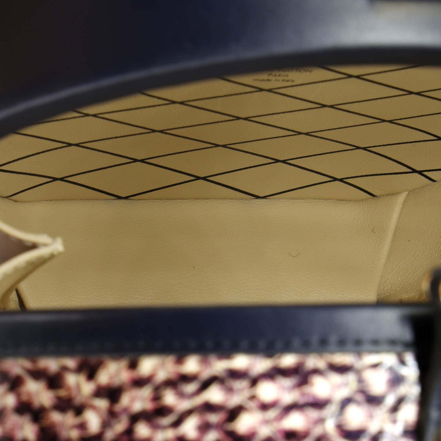 LOUIS VUITTON パイソン ショルダーバッグ