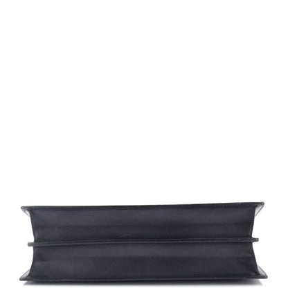 セリーヌ クラスプ トップハンドルバッグ レザー ミディアム