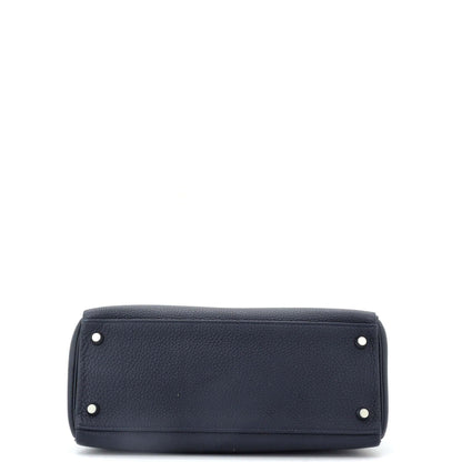 HERMESケリー ブルー トゴ 28