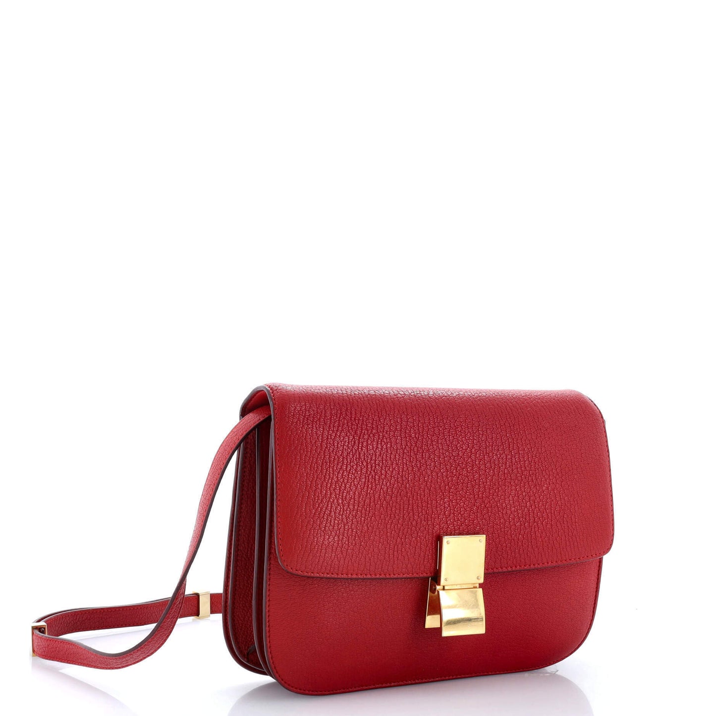 セリーヌ クラシック ボックスバッグ グレイニーレザー ミディアム