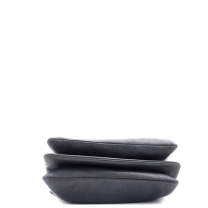 セリーヌ トリオ クロスボディバッグ レザー ラージ