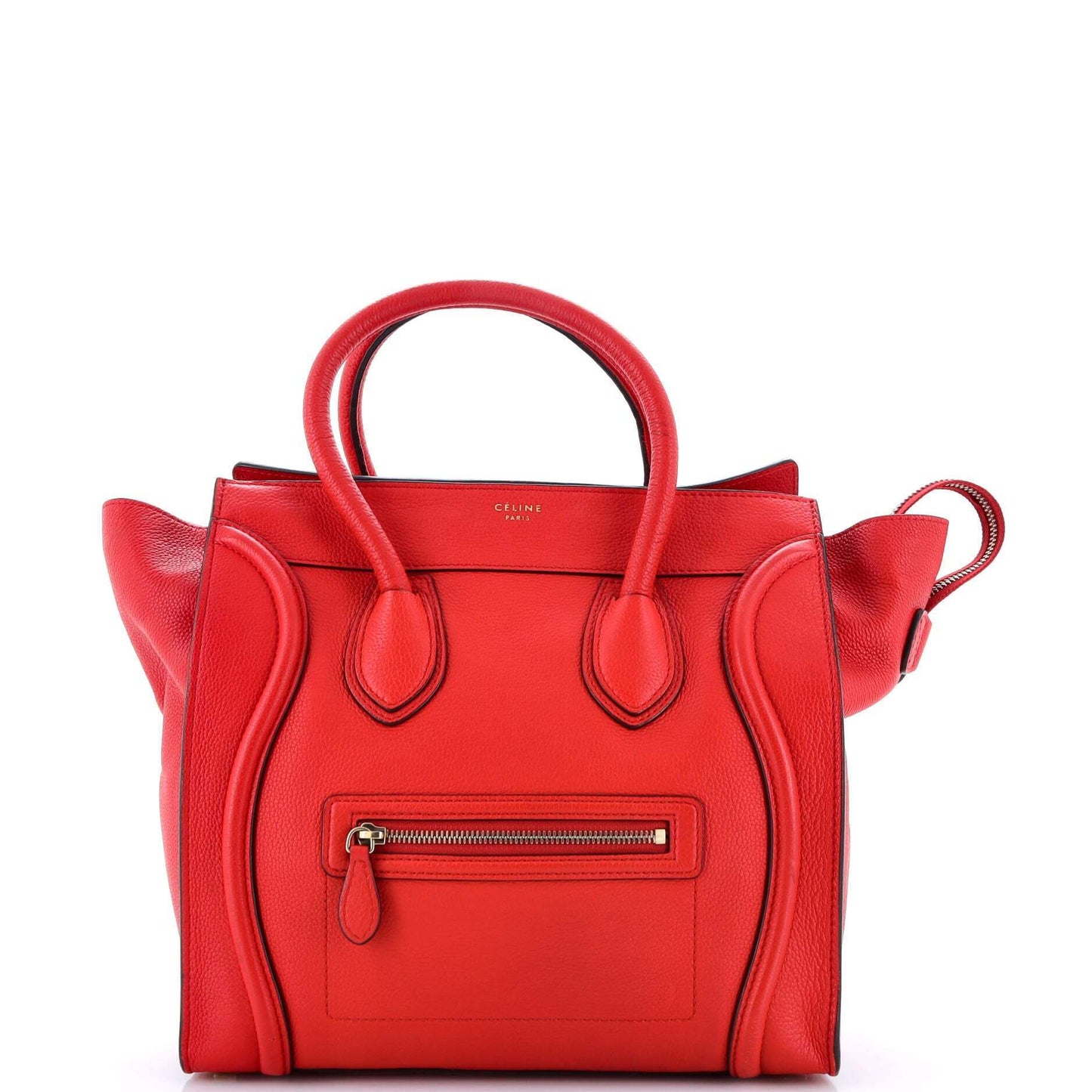 セリーヌ ラゲッジバッグ グレイニーレザー ミニ