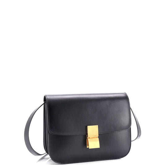 セリーヌ クラシック ボックスバッグ スムースレザー ミディアム