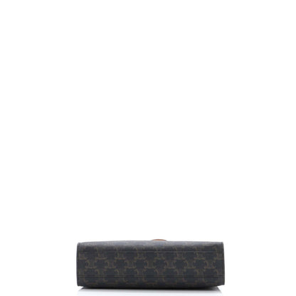 セリーヌ ヴェルティカル カバ トート トリオンフ コーティングキャンバス スモール