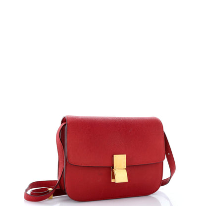 セリーヌ クラシック ボックスバッグ グレイニーレザー ミディアム