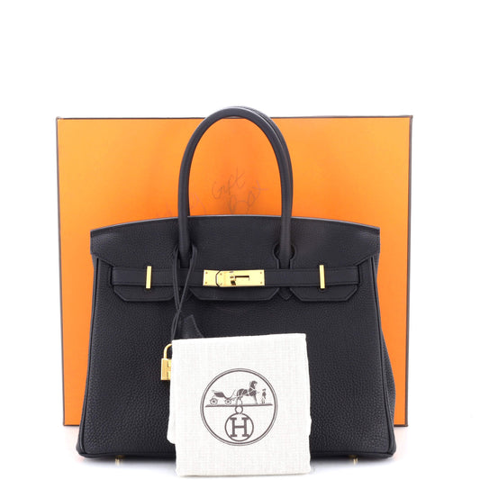 HERMESバーキン ブラック トゴ 30